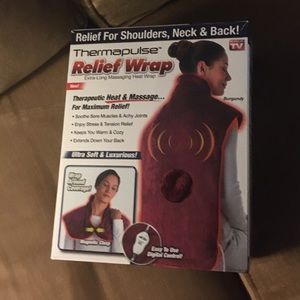 Relief Wrap (heats & massages)-398 $30 FIRM